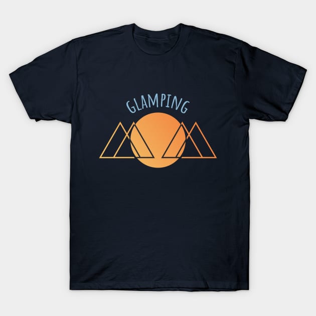 Happy Mother's Day to my Glamping Mom T-Shirt by B A Y S T A L T